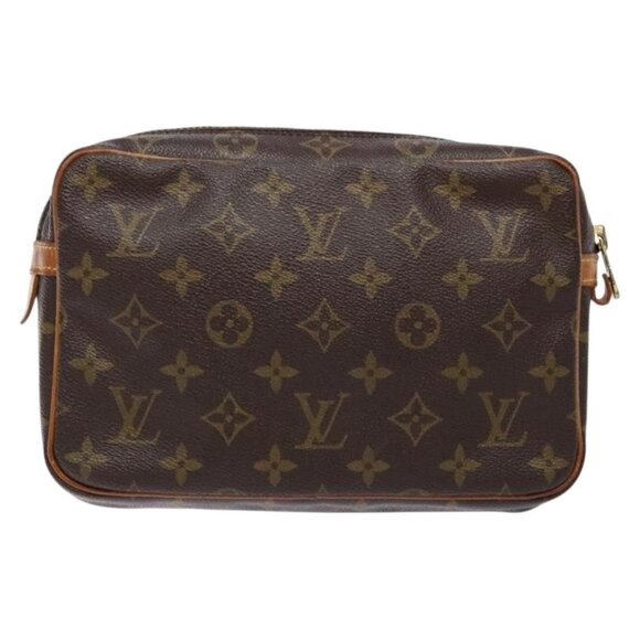 LOUIS VUITTON Monogram Compiegne 23 Clutch Bag - Picture 3 of 16